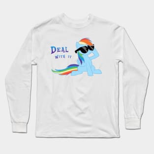 My Little Pony - Rainbow Dash - Deal With It Long Sleeve T-Shirt